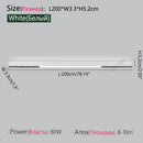 Ljojo Long Strip LED Ceiling Lamp for Modern Minimalist Living Room Lighting