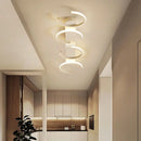 LED Corridor Lights: Modern Nordic Hallway Balcony Fixtures by Ljojo