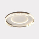 Nordic Led Ceiling Light: Creative Modern Round Fixture for Living Room by Ljojo