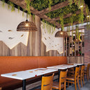 Japanese-Style Hemp Rope Woven Pendant Light | B&B Restaurant Tea Room Inn Bar Rattan Lighting by Ljojo