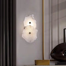 Ljojo Marble Wall Lamp: Modern Stone Light for Living Room and Hallway