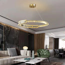 Ljojo Luxury Crystal Chandelier - Modern Gloss Lighting for Living and Dining Room