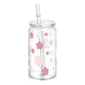 Ljojo 16oz Cherry Bow Plastic Cup with Straw Lid - Holiday Drinkware Gift