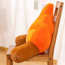 Ljojo Lumbar Support Cushion for Office, Car, Sofa - Flame Pattern, Comfortable Sitting Experience