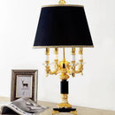 Black Crystal Table Lamp: Modern Bedroom Lighting by Ljojo