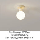 Ljojo LED Round Ceiling Light: Modern Room Balcony Aisle Cloakroom Decoration Home Lighting