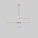 Italian Minimalist Restaurant Chandelier Modern Light Fixture Ljojo for Island Bar Counter Exhibition Hall