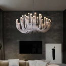 Luxury Crystal Chandelier Nordic Style Modern Glass Pendant Light by Ljojo