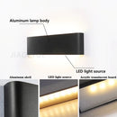 Indoor LED Modern Nordic Long Wall Lamp for Bedroom by Ljojo