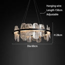 Nordic Restaurant Chandelier with LED Modern Art Design for Hotel Lobby by Ljojo