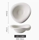 Ljojo 10-Inch Petal Bowl | High-End Deep Plate | Beautiful Fruit Plate
