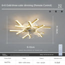 Ljojo Luxury Modern Ceiling Fan Lamp for Living & Dining Room