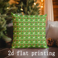 Christmas Patterned Pillow Covers for Sofa, Bedroom, Car - Ljojo