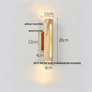 Ljojo LED Wall Light: Japanese Style, Waterproof, Terrazzo Fixture for Bedroom, Balcony, Hallway