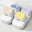 Ljojo Kids Non-Slip Step Stool Ottoman for Safe Potty Training & Living Room