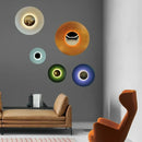 Ljojo Modern Round Wall Lamp LED Sconce Light Bedroom Nordic Designer Home Decor