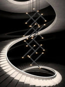 Ljojo LED Staircase Pendant Chandelier - Modern Nordic Design