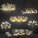 Nordic Modern Firefly Living Room Chandelier - Gold Black Room Decoration Lighting Chandelier by Ljojo