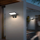 18W Outdoor Rotatable Wall Lamp Waterproof Night Light for Garden Courtyard Balcony by Ljojo