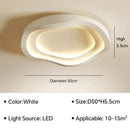 Ljojo Minimalist LED Ceiling Chandelier Light for Living Room Bedroom Dining Room