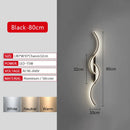 Ljojo LED Wall Lamp with Remote Control Dimming - Modern Home Lighting