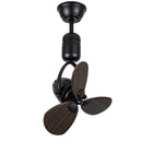 Ljojo 16 Inch Mini Dual Purpose Ceiling Fan for Living Room and Bar