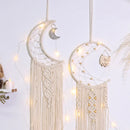 Ljojo™ Owl Dream Catcher Macrame Tapestry Wall Hanging for Boho Home Decor