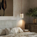 Travertine Pendant Lamp Natural Stone Chandelier Hanging Light by Ljojo