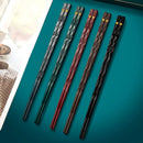 Ljojo 5 Pairs Alloy Chopsticks Sushi Sticks Reusable Home Kitchen Tableware