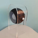 Ljojo LED Glass Desk Light: Minimalist Art Style for Bedroom, Living Room & Bedside
