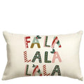 Ljojo Merry Winter Holiday Party Cushion Cover Sofa Linen Waist Pillow Cover