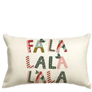 Ljojo Merry Winter Holiday Party Cushion Cover Sofa Linen Waist Pillow Cover