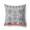 Abstract Geometric Bohemian Pillowcase in Colorful Exotic Style by Ljojo