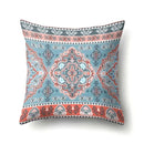 Abstract Geometric Bohemian Pillowcase in Colorful Exotic Style by Ljojo