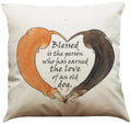 Dachshund Linen Pillowcase 45*45cm by Ljojo: Cozy Decor for Car, Bedroom, Sofa & Kids