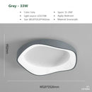 LED Ceiling Chandelier Cream Eyeprotection for Bedroom – Minimalist Pendant Light by Ljojo