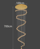 Ljojo LED Pendant Chandeliers: Modern Lighting for Living Room and Staircase
