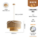 Japanese Style Restaurant Chandelier | Antique Wabi Sabi Island Table Lighting by Ljojo