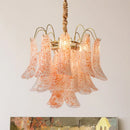 Luxury Colorful Glass E14 Pendant Lights Retro Art Chandeliers by Ljojo