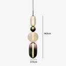 Italian Colored Glass Candy LED Pendant Light Fixture for Kitchen by Ljojo