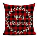 Linen Christmas Cushion Covers for Couch Living Room - Ljojo Glam Décor