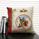 Ljojo Merry Christmas 45x45CM Cushion Cover for Home Decor