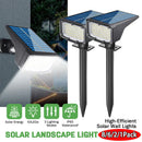 Ljojo 56 LED Solar Outdoor Lights with 3 Modes for Garden and Landscape