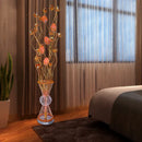 Ljojo Modern Aluminum Wire LED Floor Lamp for Living Room & Bedroom