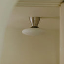 Nordic Downlight Modern Glass Ceiling Light for Bedroom Aisle Dining Room by Ljojo