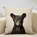 Animal Print Cushion 45x45cm for Sofa, Car Seat & Living Room Decor by Ljojo