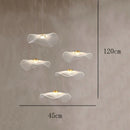 Ljojo LED Chandelier Pendant Lights for Modern Bedroom and Dining Room