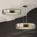 Ljojo Luxury LED Chandelier: Modern Minimalist Master Bedroom Home Decor