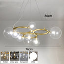 Modern Glass Chandeliers | LED Pendant Lights for Living Room | Ljojo Lighting