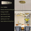 LED Pendant Light Modern Living Room Dining Table Lighting Fixtures by Ljojo